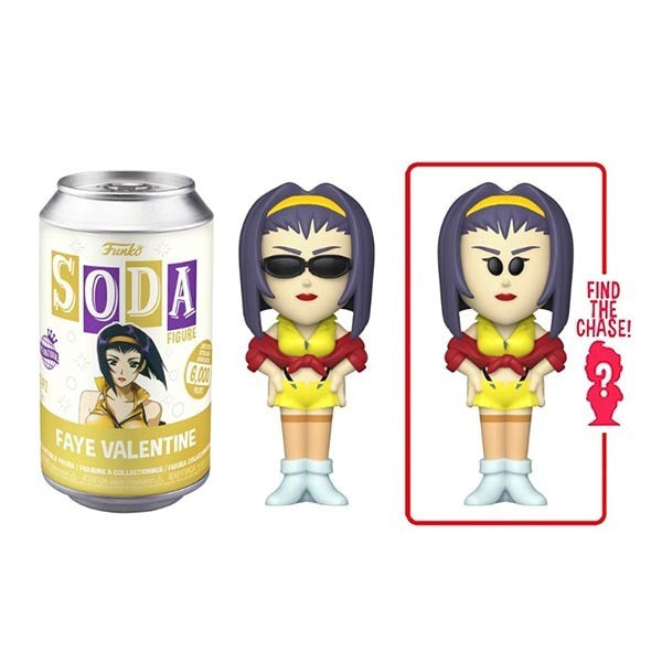 Funko Soda Can: Vinyl Figure - Cowboy Bebop: Faye Valentine