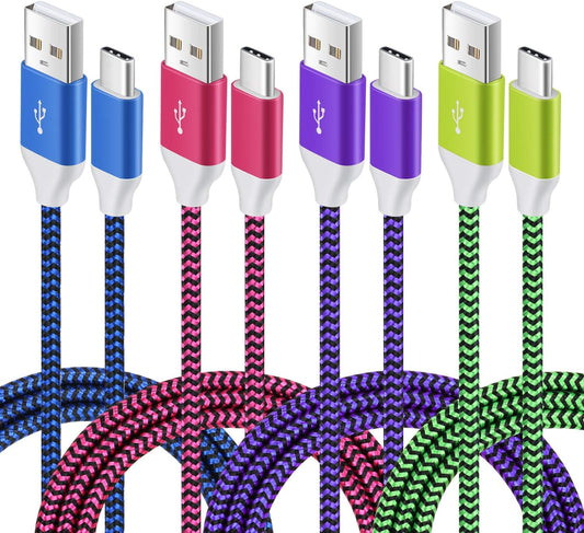 Cable Charge USB to Lightning Neon 10ft Assorted (Random Pick)