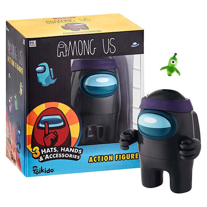 Among Us Crewmate Figure with Stamper - 4.5 Inch Tall! - Characters Will Vary