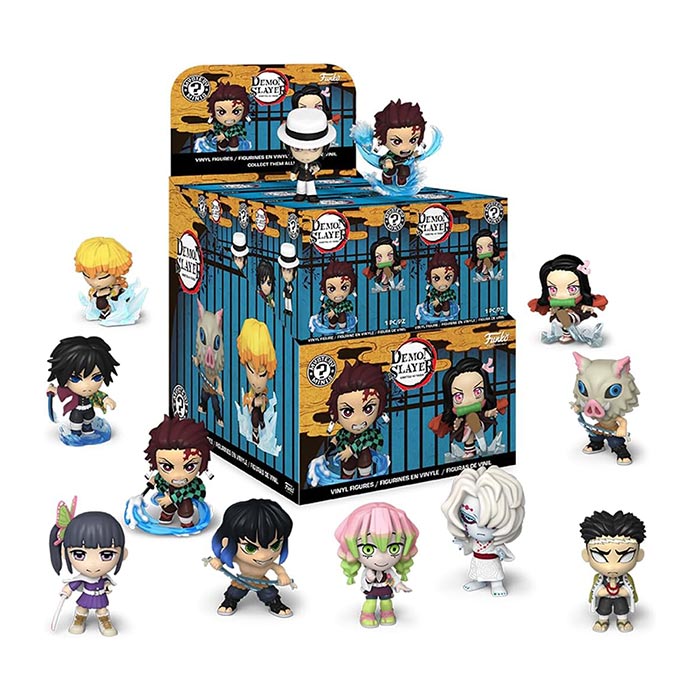 Funko Pop! Demon Slayer Mystery Minis Assorted from Display of 12 (Random Pick)
