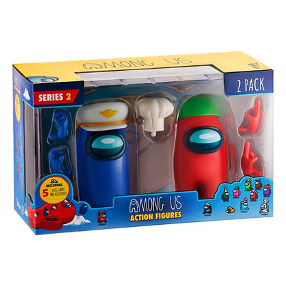 Among Us- 4.5" Collectible Action Figure 2pk
