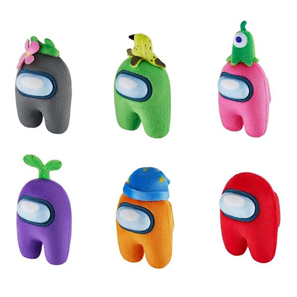 Among Us Plush Clip 5" Assortment