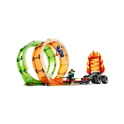 LEGO City Stuntz Double Loop Stunt Arena - 598 Pieces