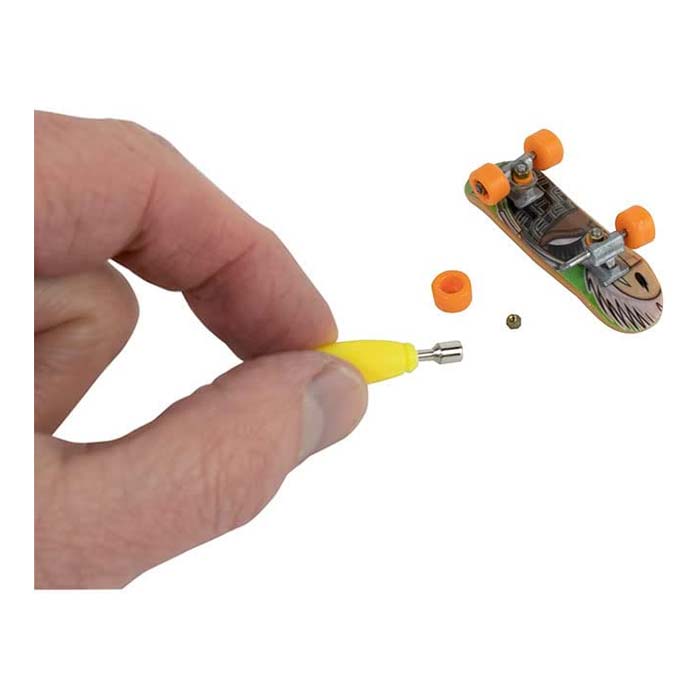 World's Smallest Tech Deck Micro Skateboard Assorted (Random Pick)