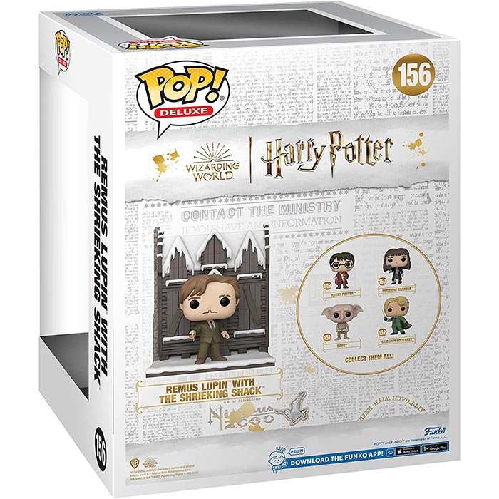 Funko Pop! Deluxe Harry Potter Hogsmeade - Remus Lupin with The Shrieking Shack