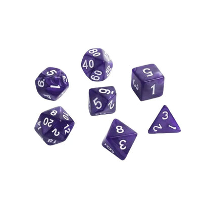 Tradeopia Dice Set For Dungeons And Dragons Role playing Games Assorted Colors (Random Pick)