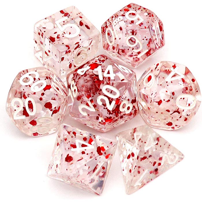 Tradeopia Dice Set For Dungeons And Dragons Role playing Games Assorted Colors (Random Pick)