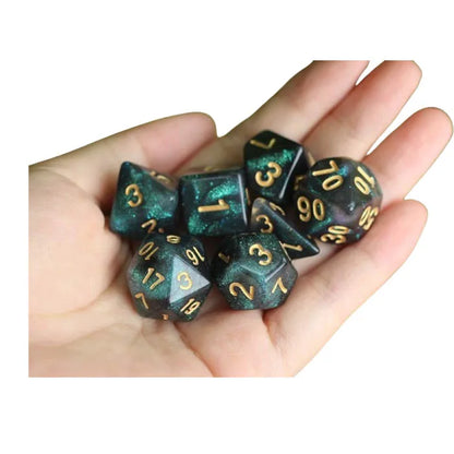 Tradeopia Dice Set For Dungeons And Dragons Role playing Games Assorted Colors (Random Pick)