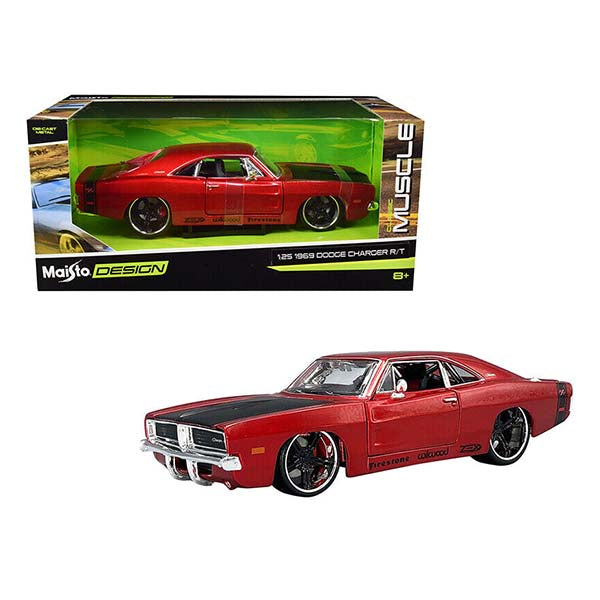 1969 Dodge Charger R/T Classic Muscle 1:25
