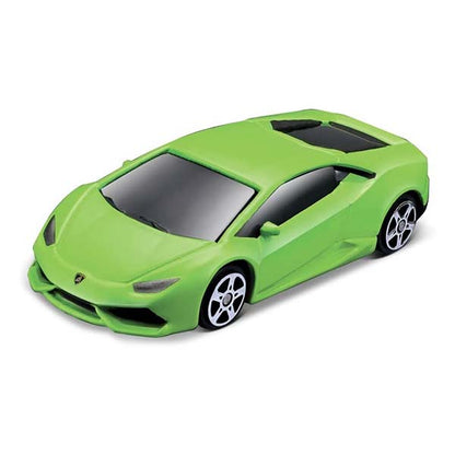 Maisto - Single Loop Launcher - Die Cast Green Lamborghini Racer Car