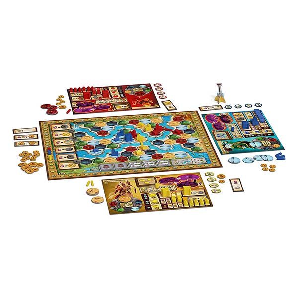 Terra Nova - Simplified Version Of Terra Mystica Board Game