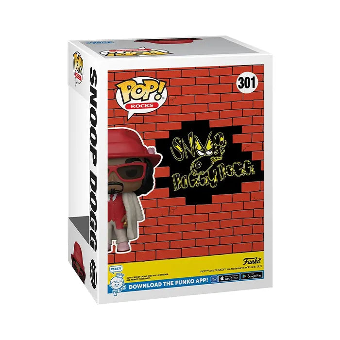 Funko Pop Rocks Snoop Dogg with Fur Coat
