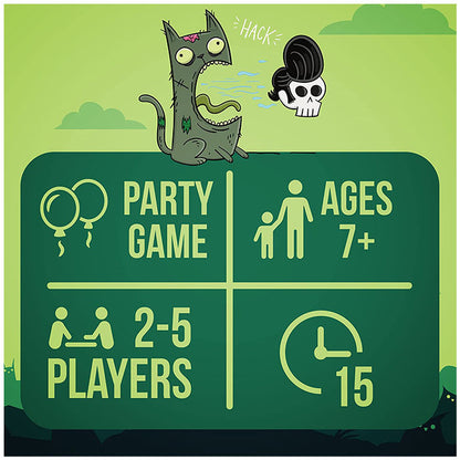 Zombie Kittens by Exploding Kittens - Card Games
