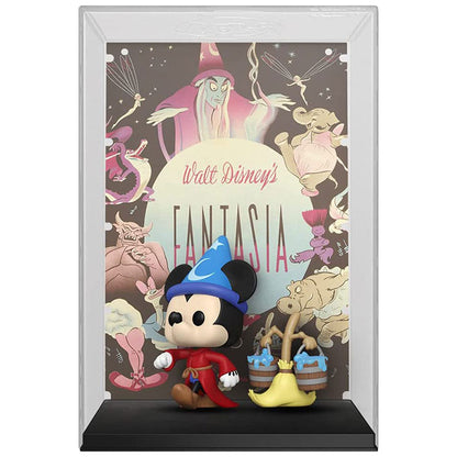 Funko Pop! Movie Poster: Disney 100 - Fantasia, Sorcerer s Apprentice Mickey with Broom