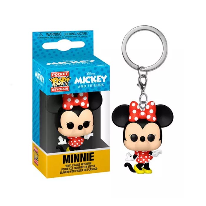 Funko Pop! Keychain Disney Mickey &amp; Friends Minnie