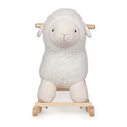 Baby Gund Lamb Rocker With Wooden Base Plush21.5"
