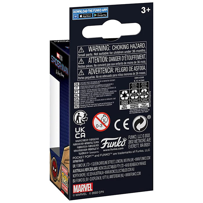 Funko Pop! Keychain: Marvel - Spider-Man: No Way Home, Spider-Man