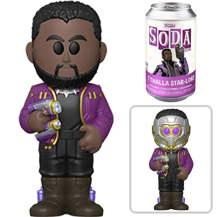 Funko Soda Marvel s What If... T'Challa Star-Lord (Styles May Vary)