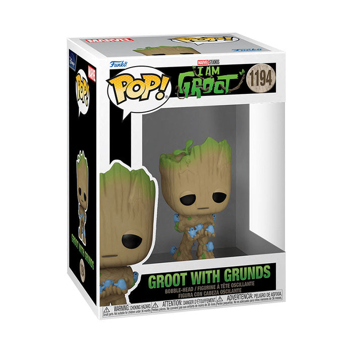 Funko Pop! Marvel I Am Groot Groot with Grunds