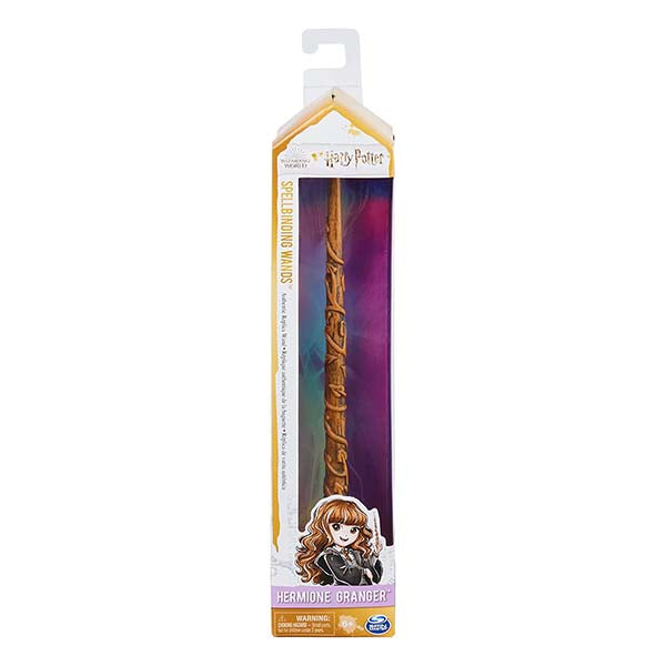 Harry Potter Wizarding World Hermione - Wand With Collectible Spell Card