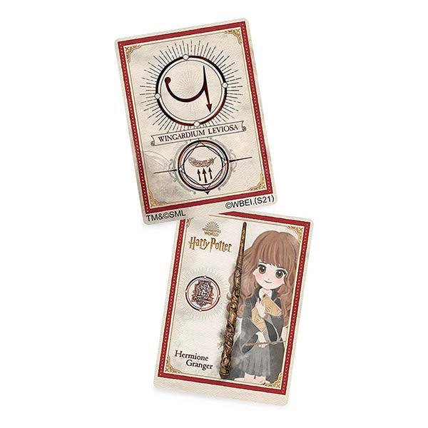 Harry Potter Wizarding World Hermione - Wand With Collectible Spell Card