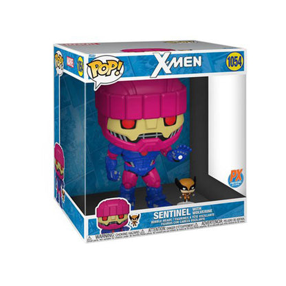 Funko Pop! X-Men Sentinel with Wolverine Jumbo
