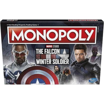 Hasbro Monopoly Marvel Studios' The Falcon and The Winter Soldier Edition Board Game