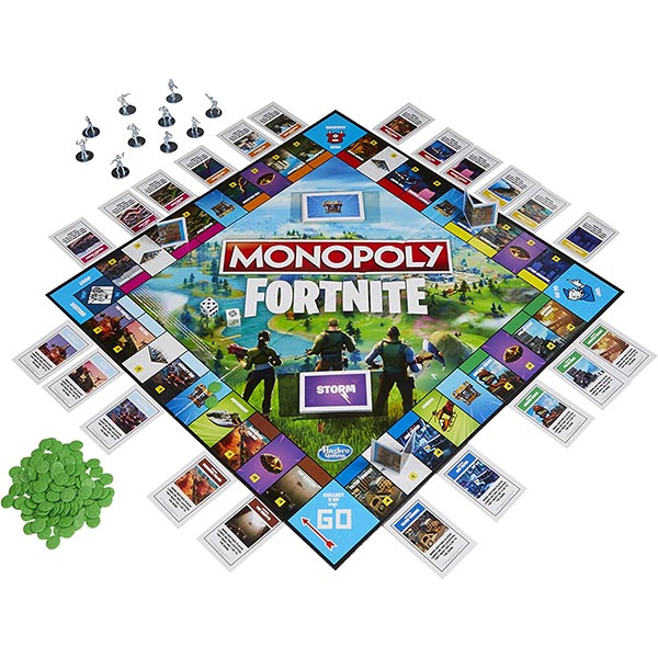 Hasbro Monopoly Fortnite Collector's Edition Board Game Inspired by Fortnite Video Game
