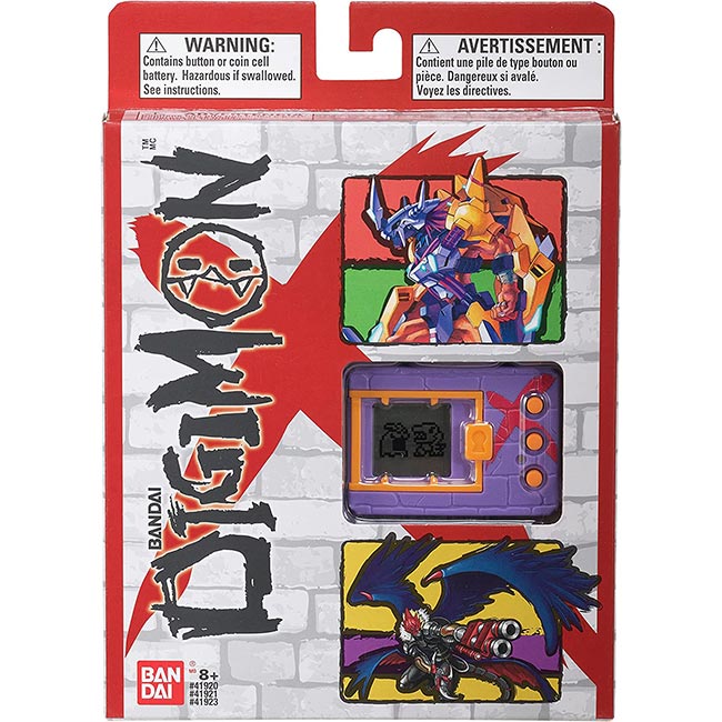 Digimon X Bandai Digivice Virtual Pet Monster - Purple &amp; Red