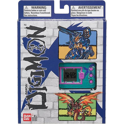 Digimon X Bandai Digivice Virtual Pet Monster - Green &amp; Blue