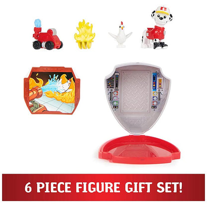 PAW Patrol, Big Truck Pups Marshall Action Figure with Clip-on Rescue Drone