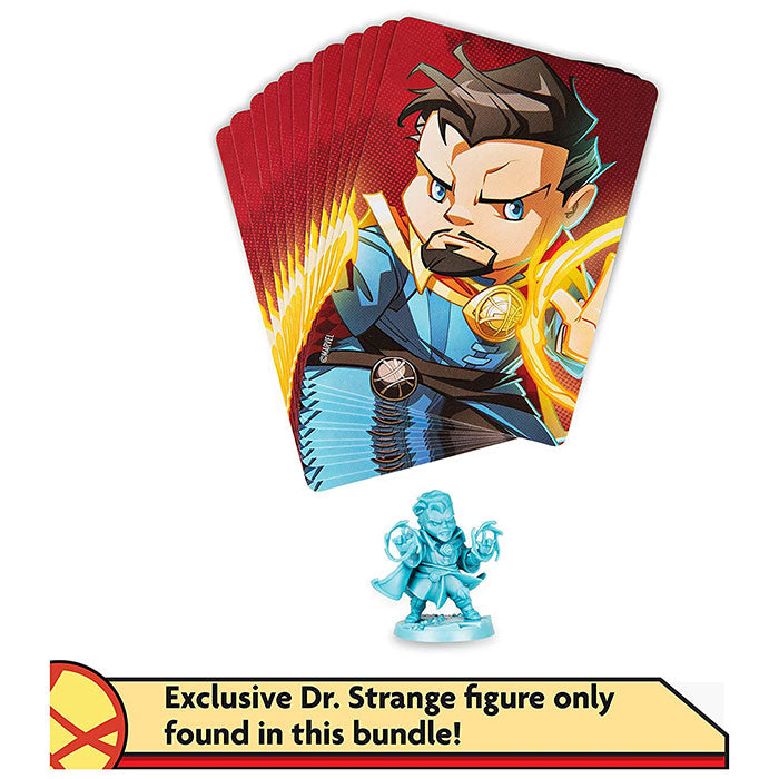 Marvel United: Superhero Card Strategy Game with Spiderman and Dr. Strange Expansion - Comic Bundle