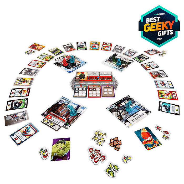Marvel United: Superhero Card Strategy Game with Spiderman and Dr. Strange Expansion - Comic Bundle