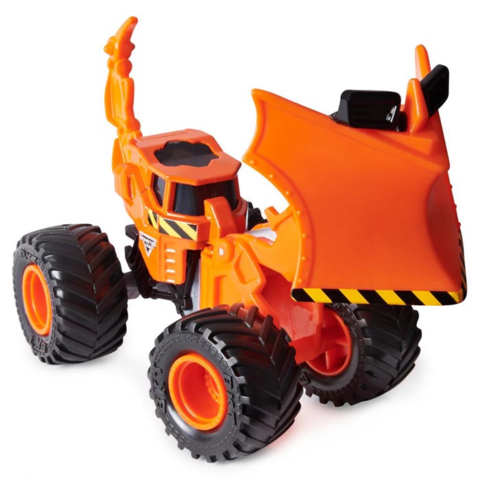 Monster Jam, Official Wedge Dirt Squad Plow Monster Truck with Moving Parts, 1:64 Scale