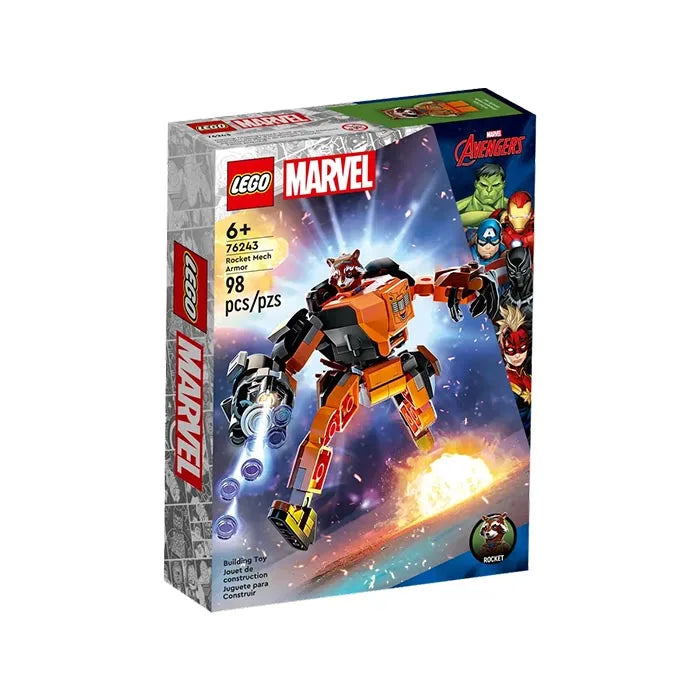 LEGO Marvel Rocket Mech Armor Set - 98 Pieces