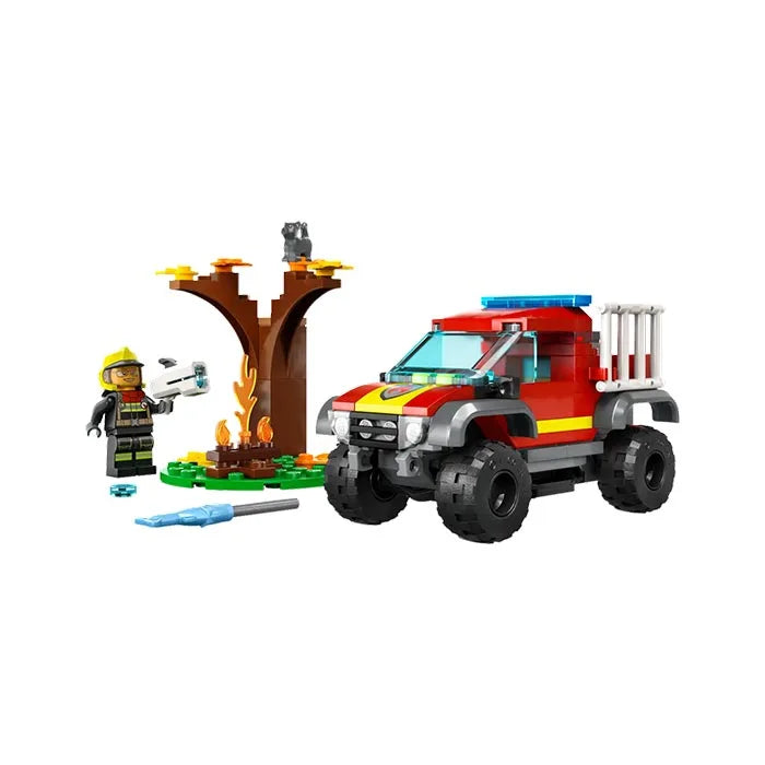 LEGO City 4x4 Fire Engine Rescue Truck - 97 Pieces