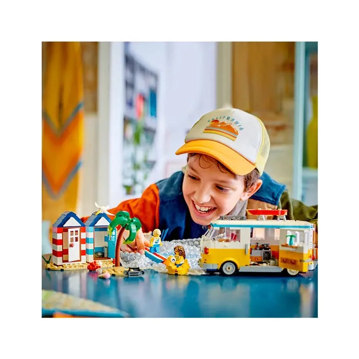 LEGO Creator 3 in 1 Beach Camper Van - 556 Pieces