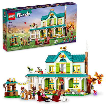 LEGO Friends Autumn s House, Dolls House Playset with Accessories, Toy Horse &amp; Mia Mini-Doll