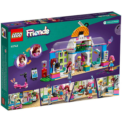 LEGO Friends Hair Salon, Toy Hairdressing Set with Paisley &amp; Olly Mini-Dolls