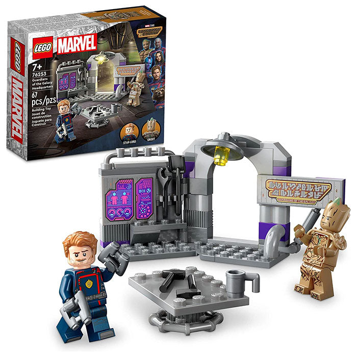 LEGO Marvel Guardians of The Galaxy Headquarters, Super Hero Building Toy Set - 67 PCS