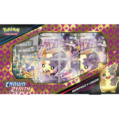 Pokemon Trading Card Game: Crown Zenith Morpeko V - UNION Premium Playmat Collection