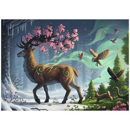 Ravensburger Deer of Spring 1000 Piece Jigsaw Puzzle