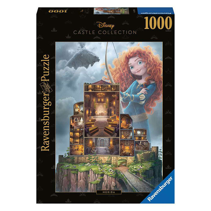Ravensburger Disney Castle Collection – Disney Castles: Merida 1000 Piece Jigsaw Puzzle