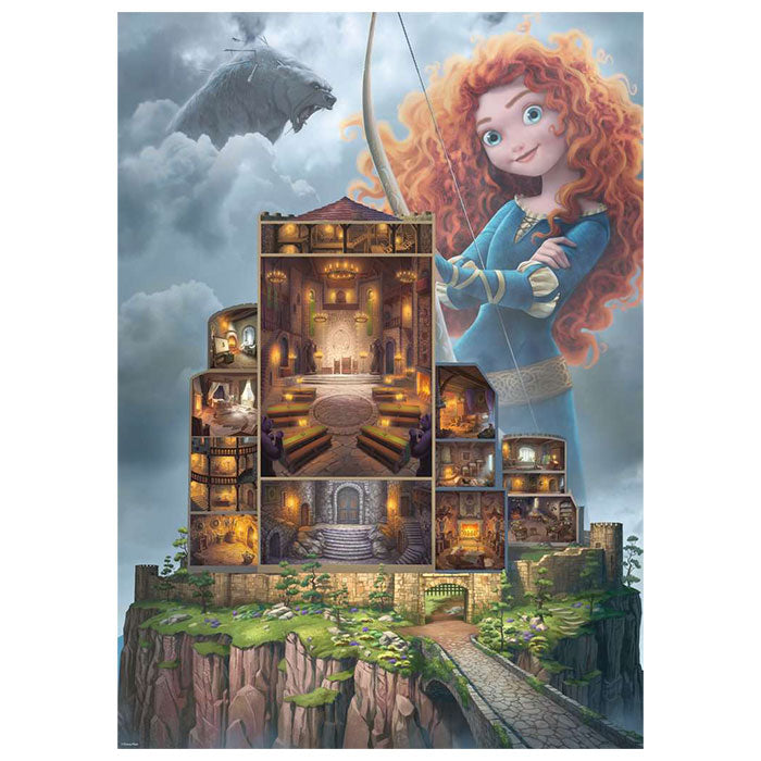 Ravensburger Disney Castle Collection - Disney Castles: Merida 1000 Piece Jigsaw Puzzle
