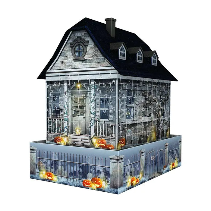 Ravensburger Haunted House - Night Edition, 216 Pieces 3D Puzzle
