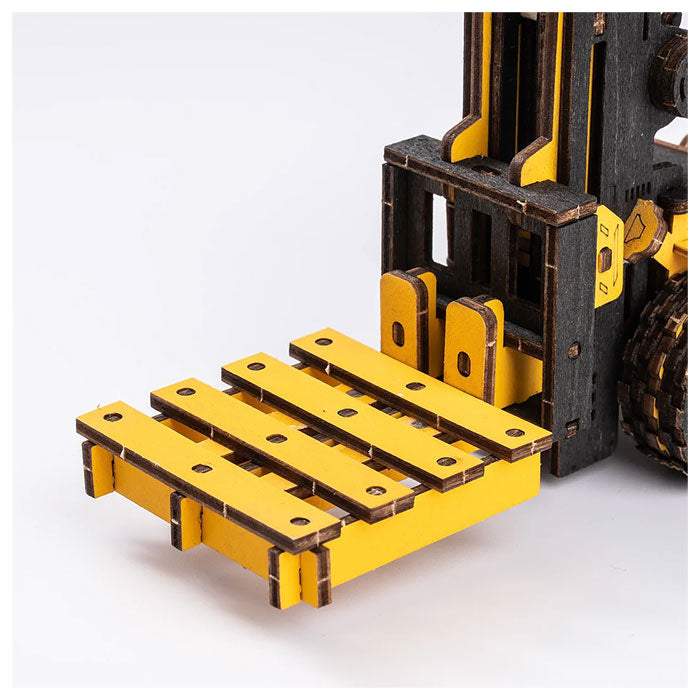 ROKR Forklift Engineering Vehicle 3D Wooden Puzzle - 139 PCS