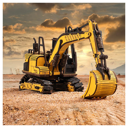 ROKR Excavator Engineering Vehicle 3D Wooden Puzzle - 395 PCS
