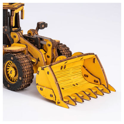 ROKR Bulldozer Engineering Vehicle 3D Wooden Puzzle - 211 PCS