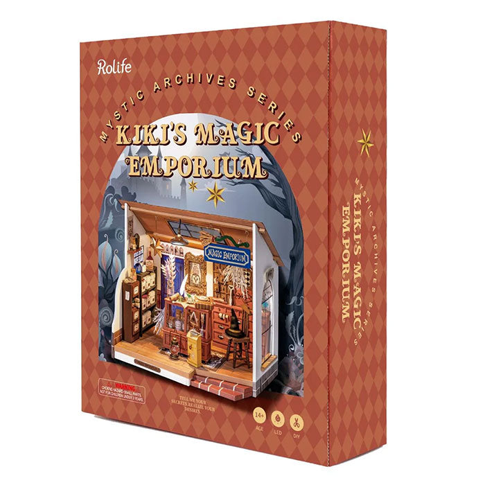 Rolife Kiki s Magic Emporium DIY Miniature House Kit - 148 PCS