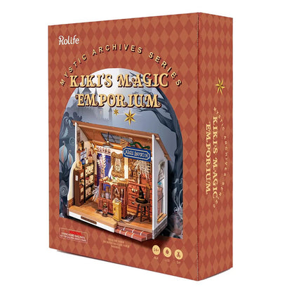Rolife Kiki s Magic Emporium DIY Miniature House Kit - 148 PCS